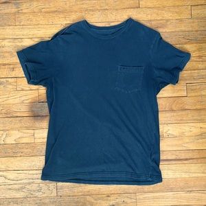 RVCA Pocket Tshirt Washed Black